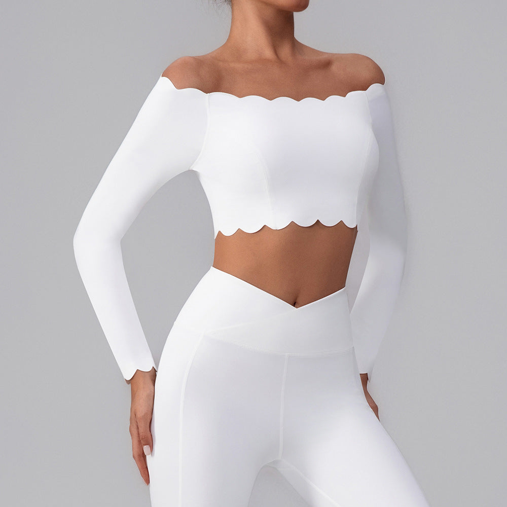 Women's New One Shoulder long sleeve Top