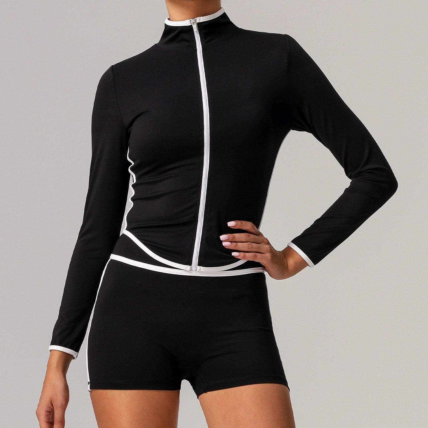 Women's New Style Long sleeve with shorts set