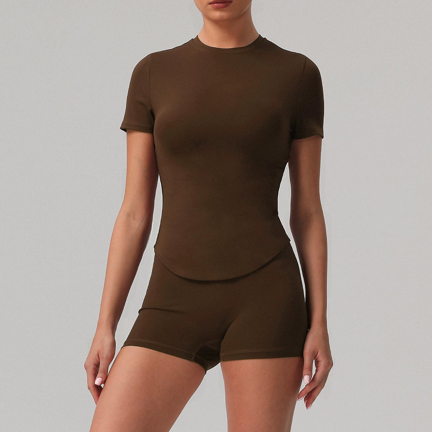 Women's Quick-drying short sleeve shirt with shorts set