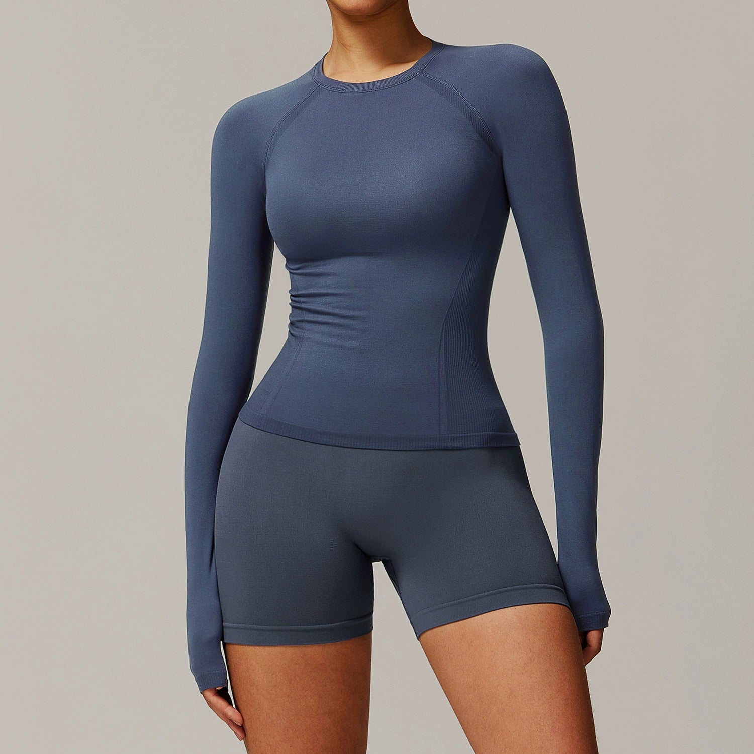Women's long sleeve with shorts Sports Suit