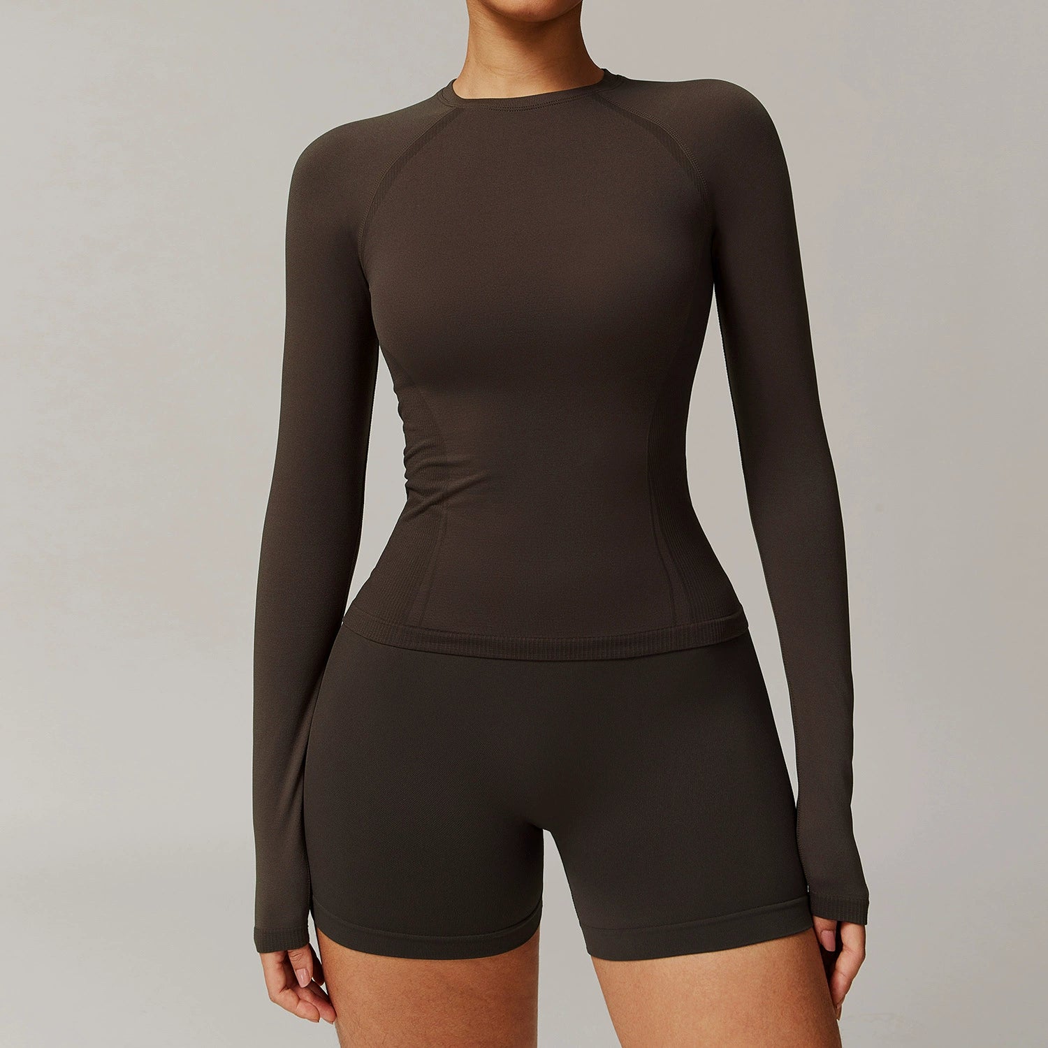 Women's long sleeve with shorts Sports Suit