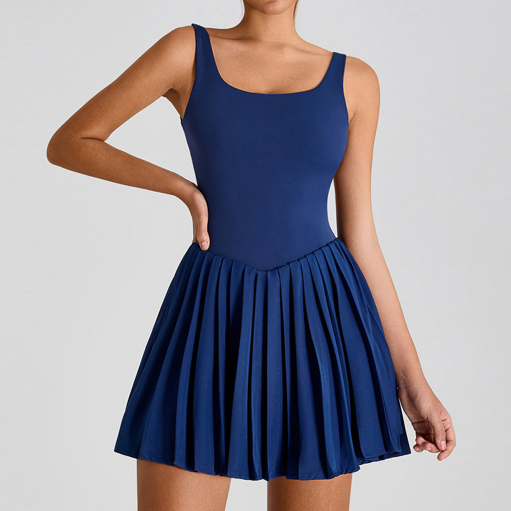 Women's fashion Sleeveless Sports Yoga Dress