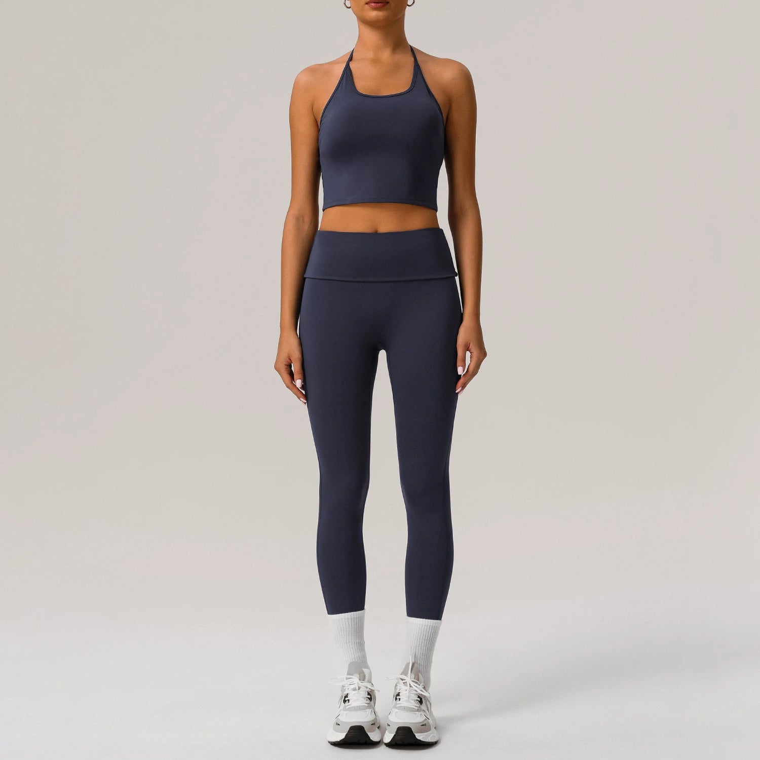 Women's quick-drying tight back beauty yoga suit
