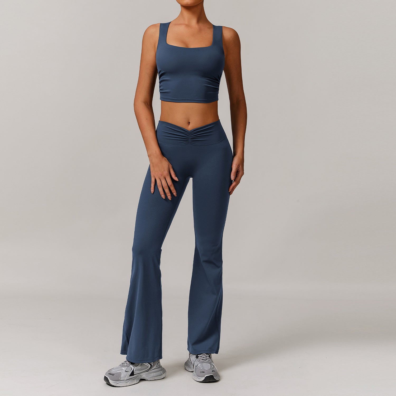 Women's Vest Sports Yoga Pants Suit