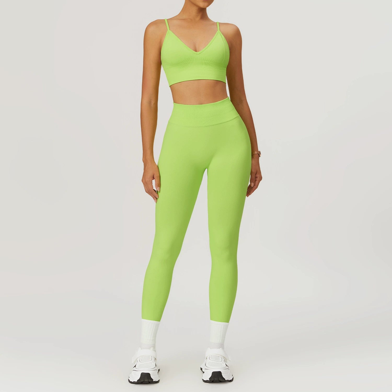 Women's Seamless back beauty yoga suit