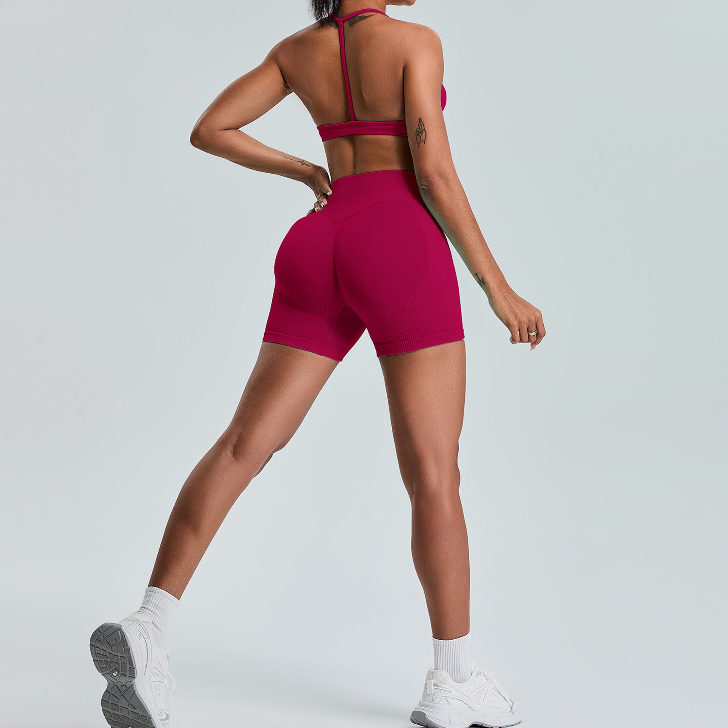 Women's New Slim Fit Seamless Yoga Suit