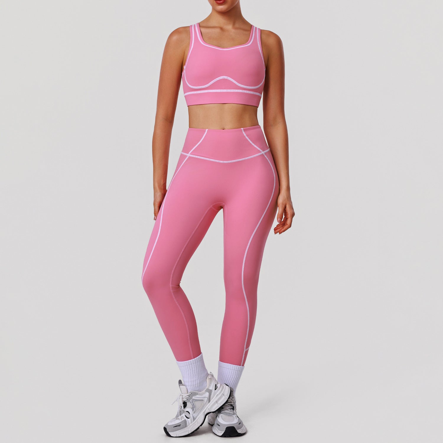 Women's quick-drying sports bras fitness yoga set