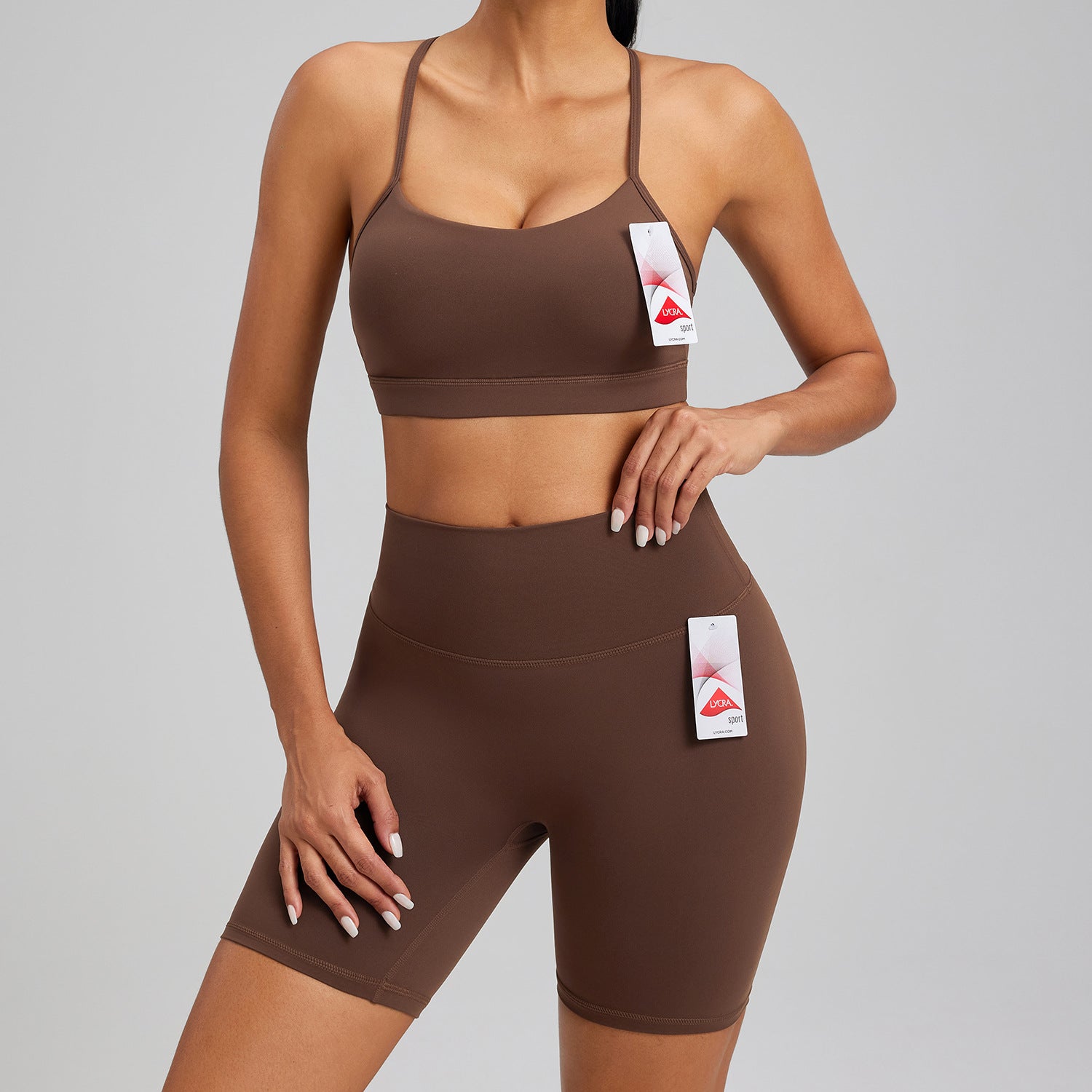 Women's plus Buttery Solf nude seamless yoga wear set