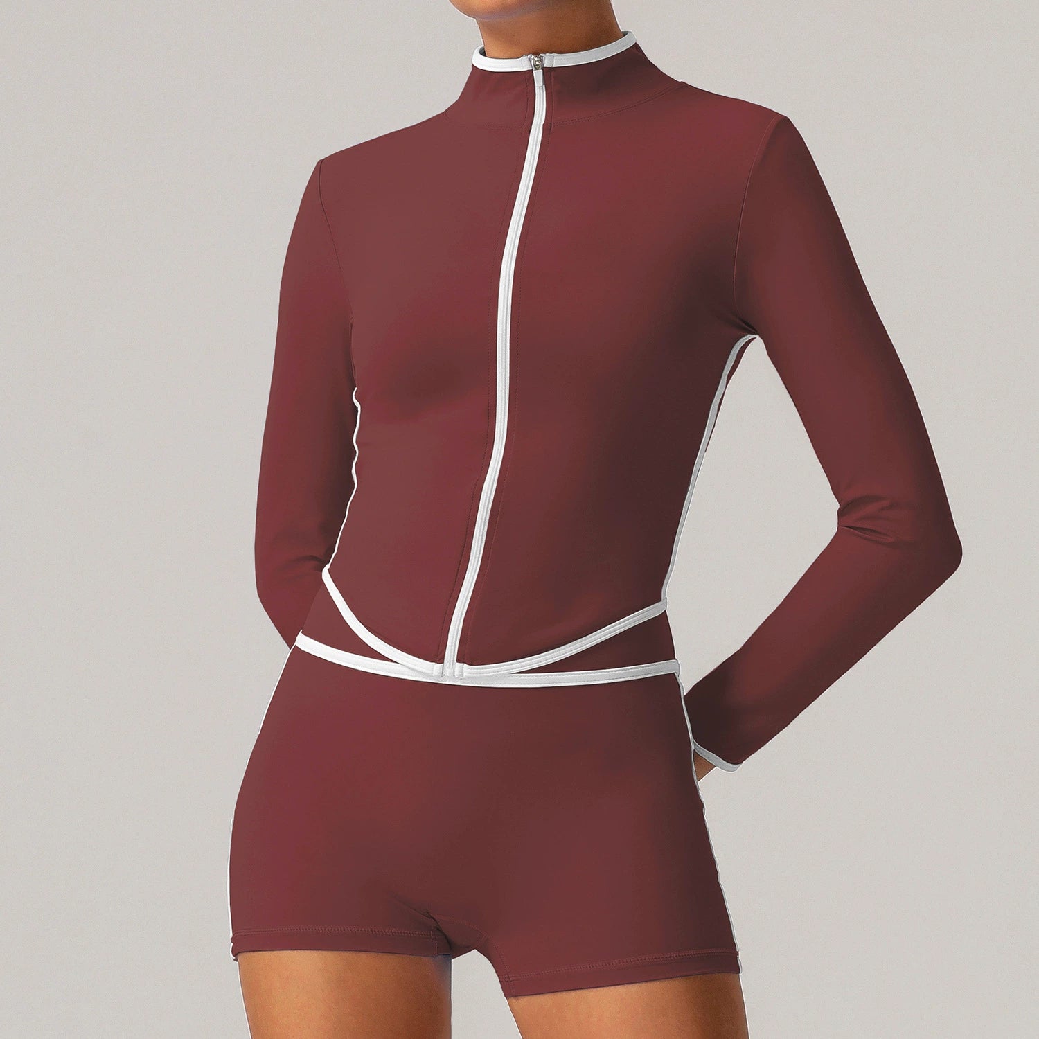 Women's New Style Long sleeve with shorts set
