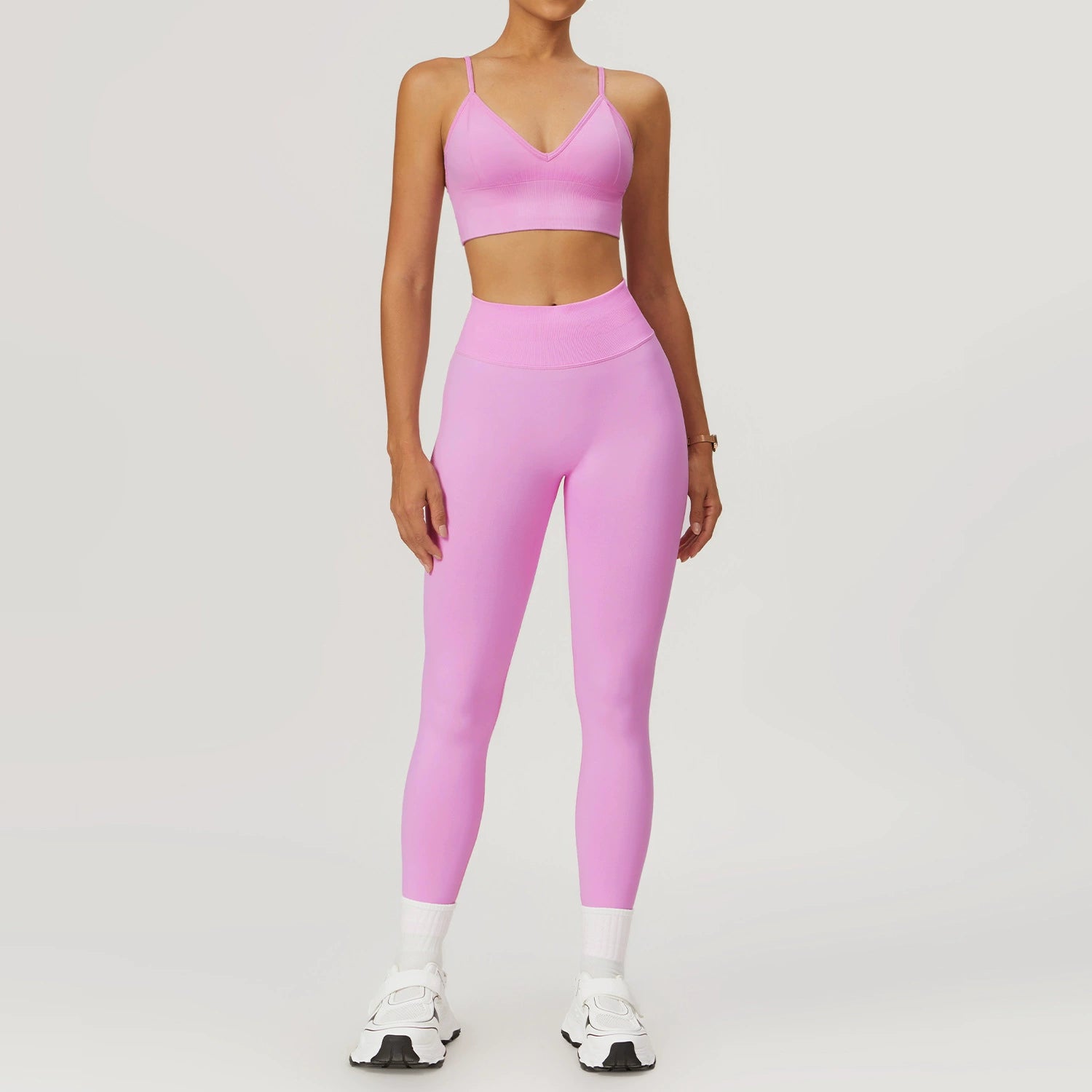 Women's Seamless back beauty yoga suit