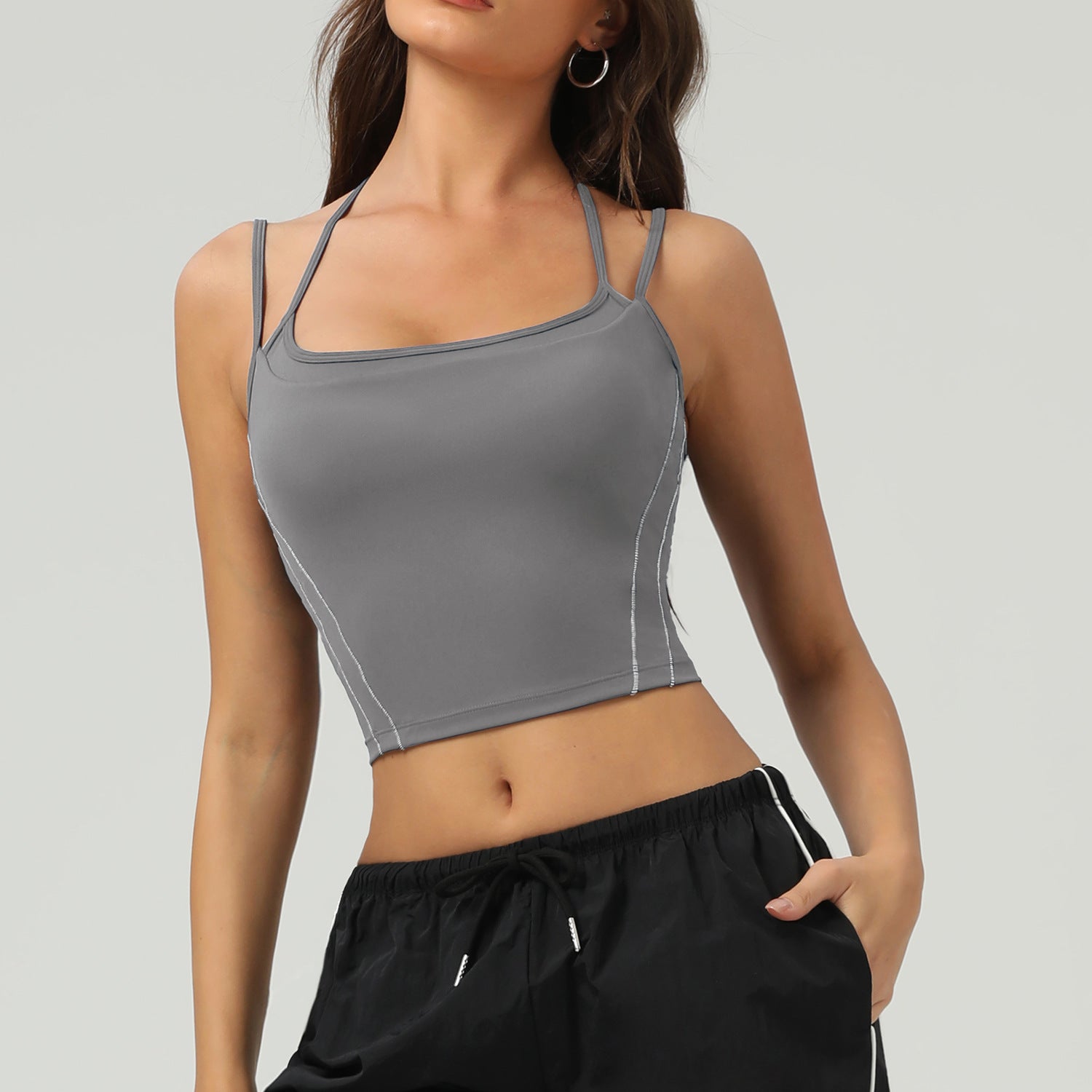 Women's sexy Suspender top