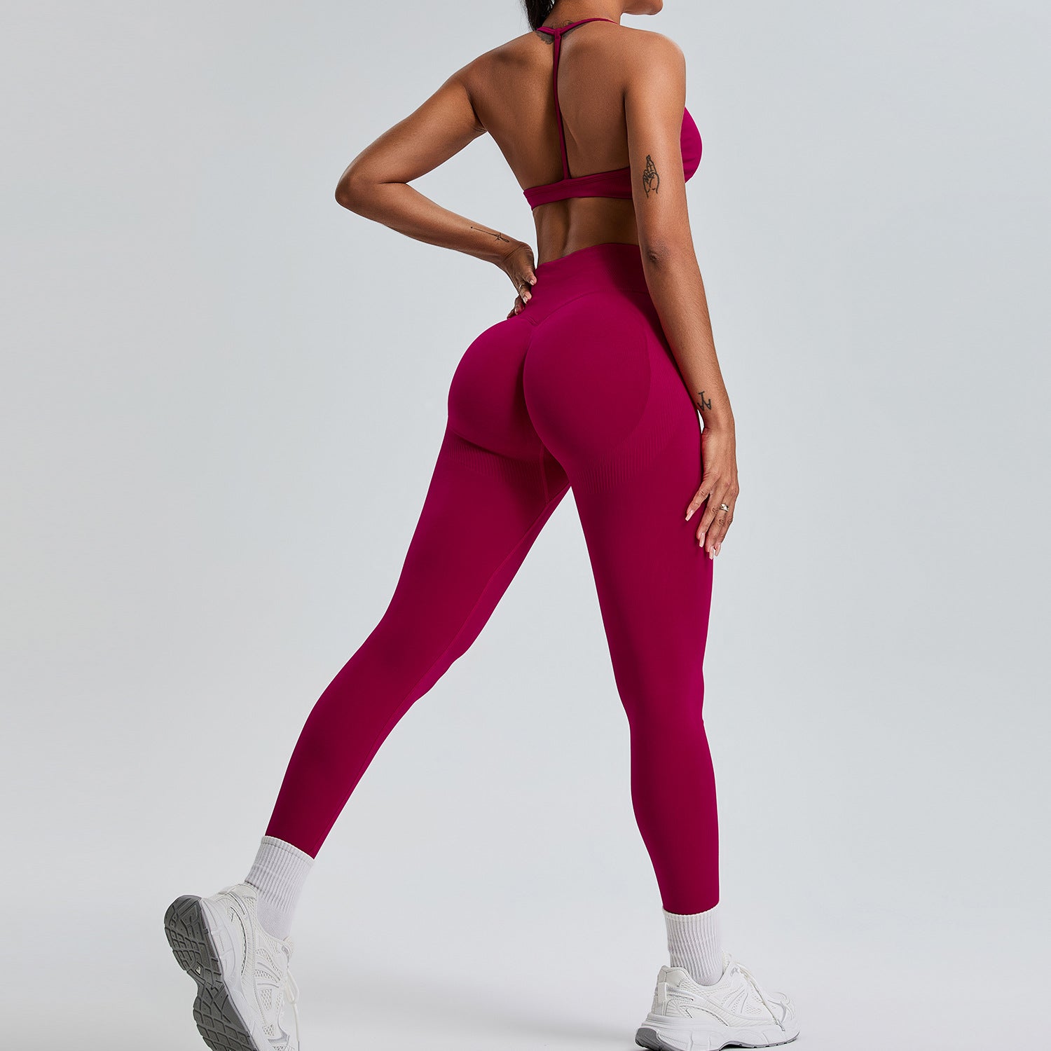 Women's Seamless Bras Leggings Set