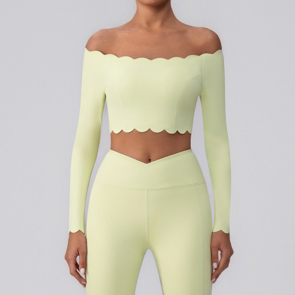 Women's New One Shoulder long sleeve Top