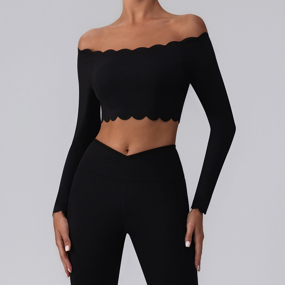 Women's New One Shoulder long sleeve Top