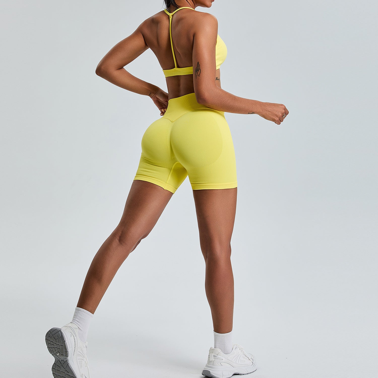 Women's New Slim Fit Seamless Yoga Suit