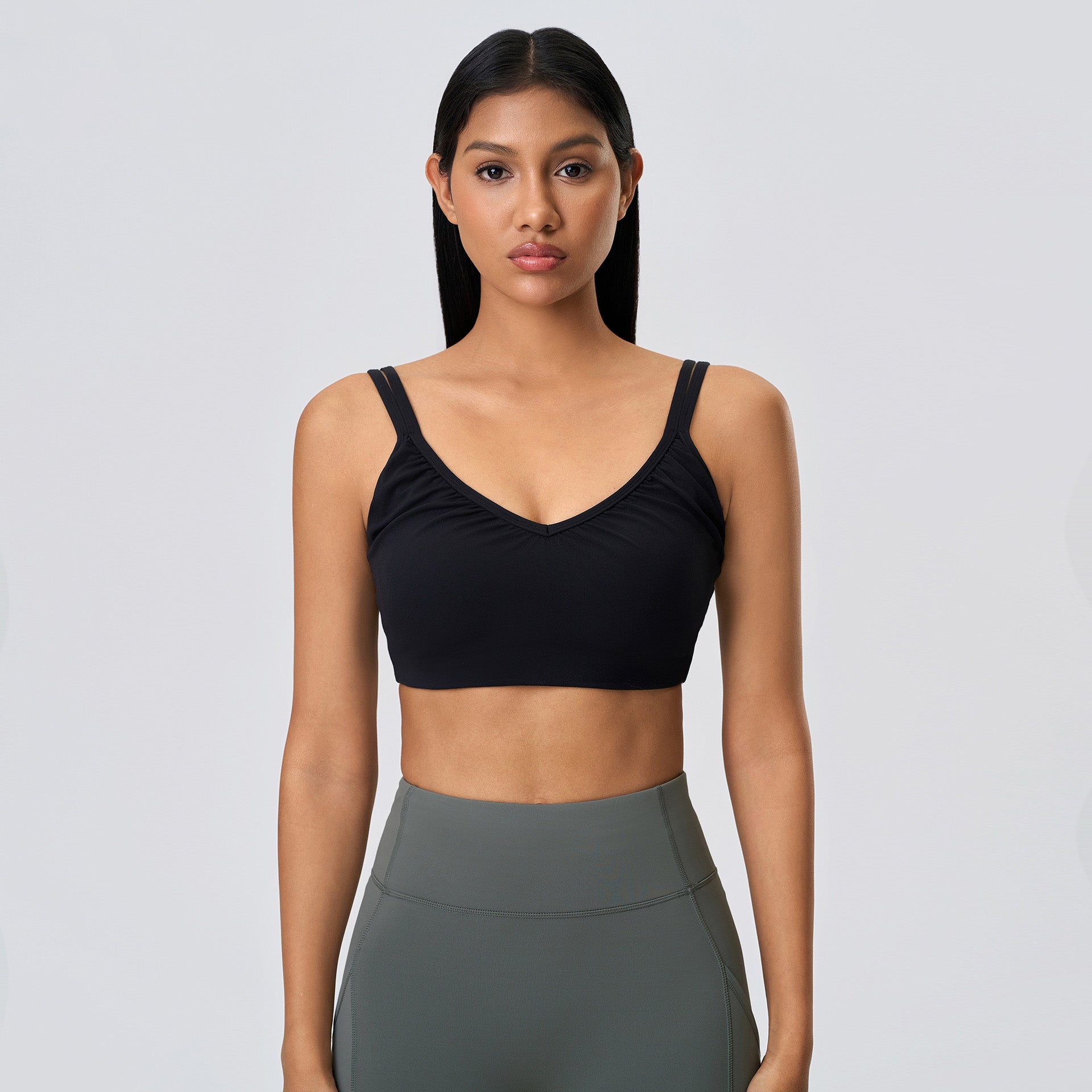 Women's sexy V-neck bras