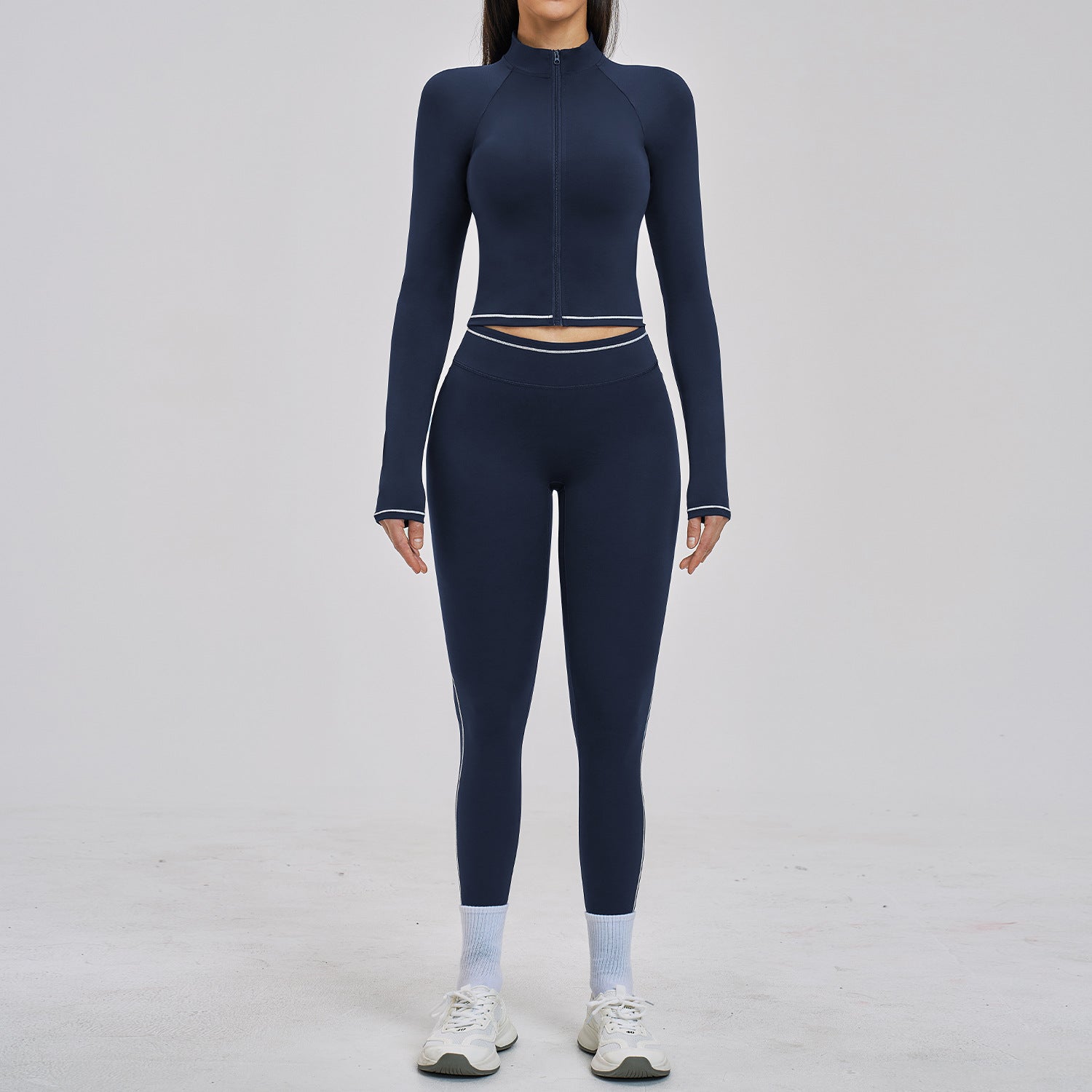 Women's casual quick-drying jackets fitness yoga suit