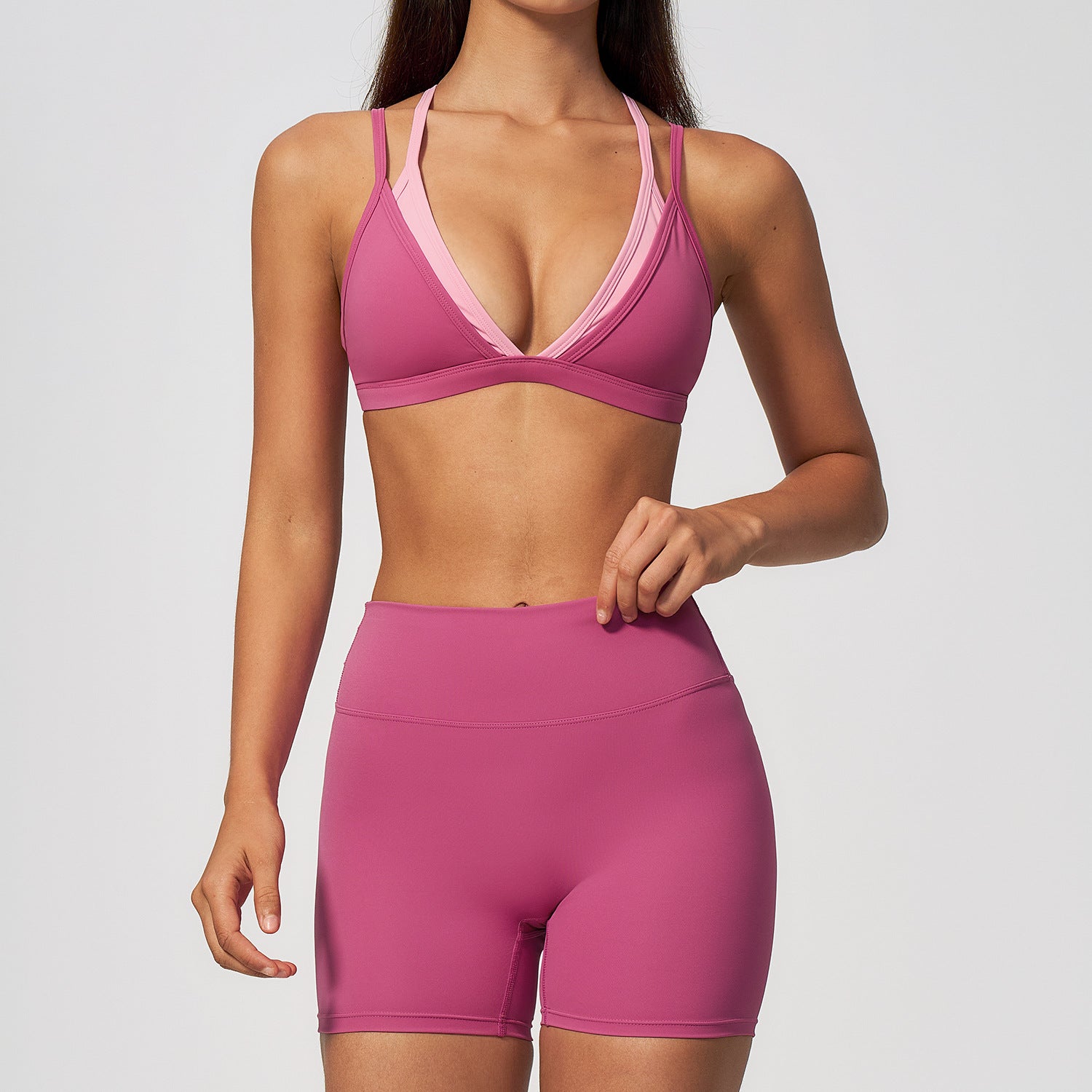 Women's wholesale sexy bras with shorts set