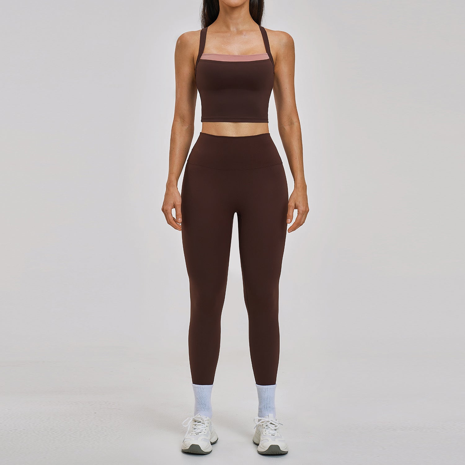 Women's wholesale quick-drying sports bras with leggings yoga set