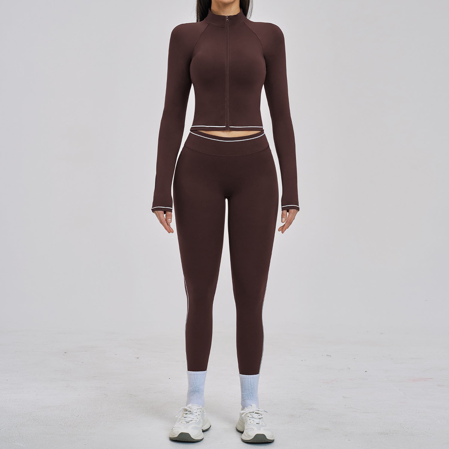 Women's casual quick-drying jackets fitness yoga suit