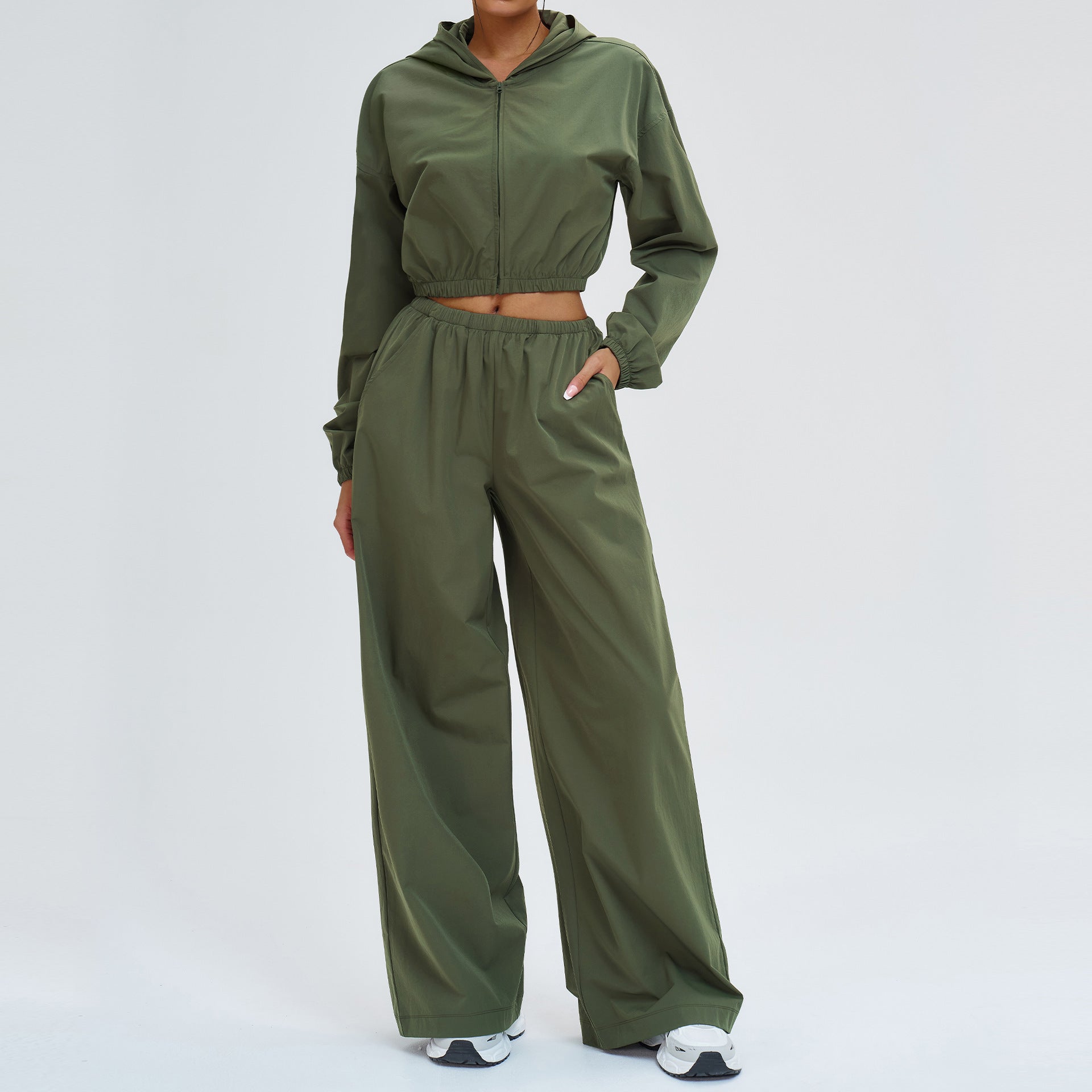 Women's quick-drying Windproof Hooded Casual Outfit