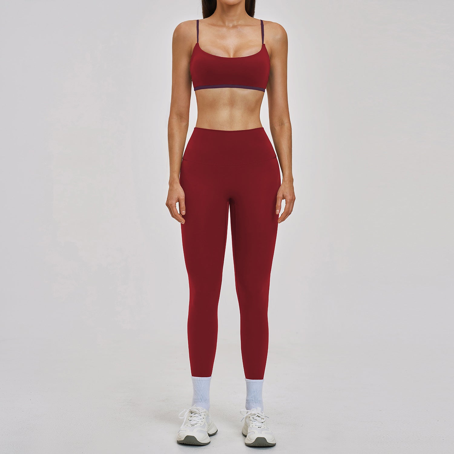 Women's new style sports bras with leggings set