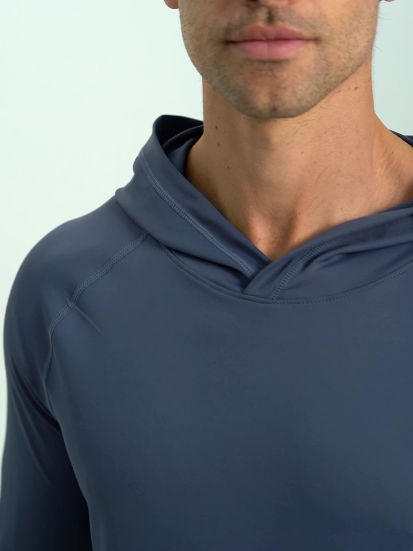 Men's Sports Hooded Moisture-Absorbent Quick-Drying Fitness Clothing