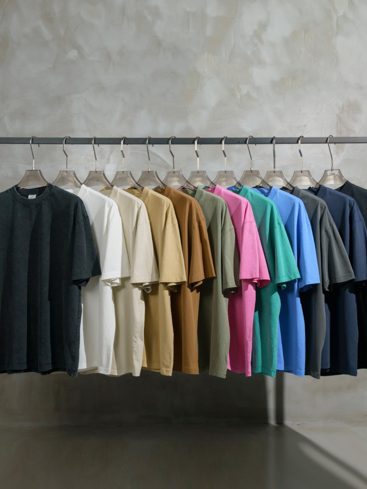 Men's Cotton Washed T-Shirt Loose