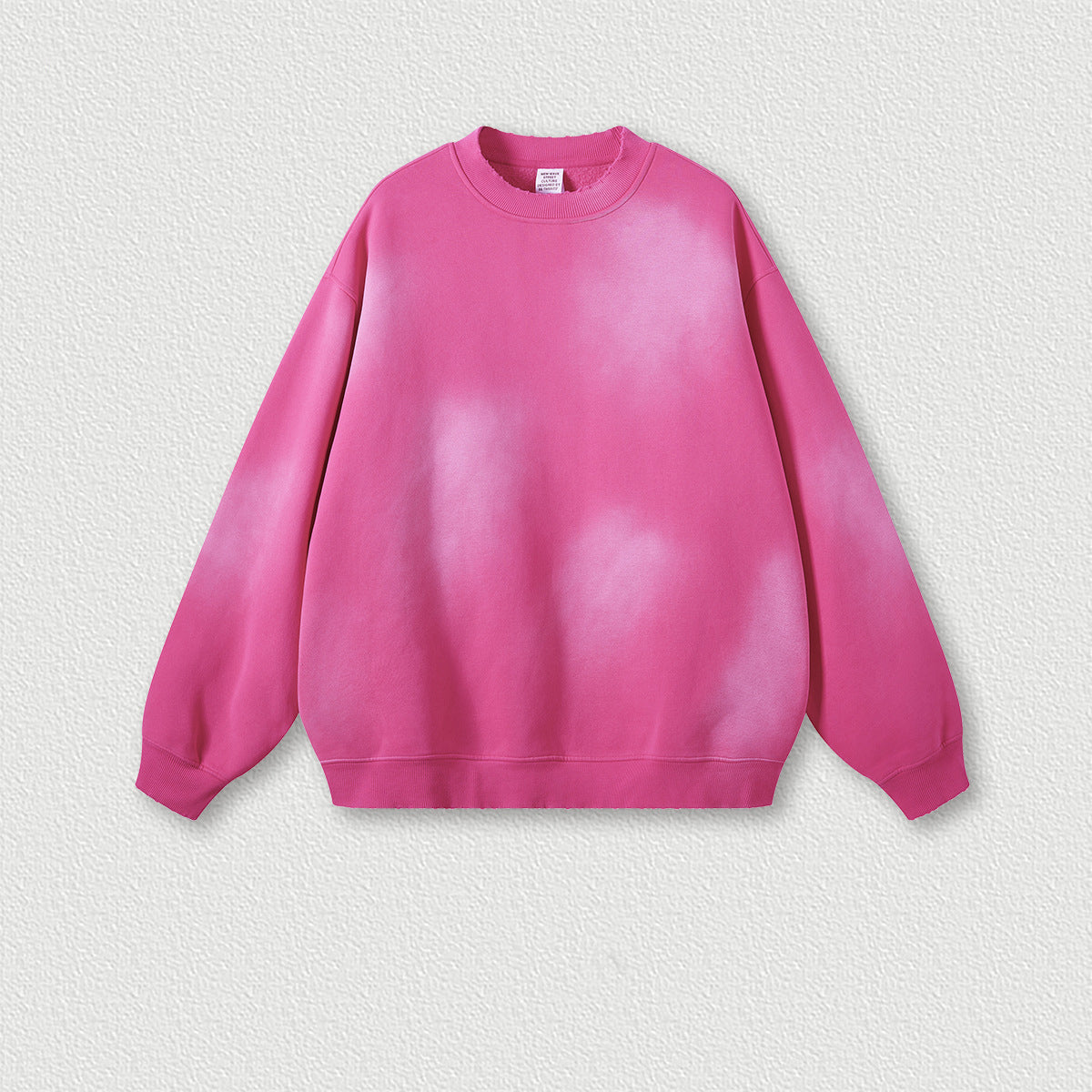 Wholesale Niche Washed Heavyweight Velvet Sweatshirt