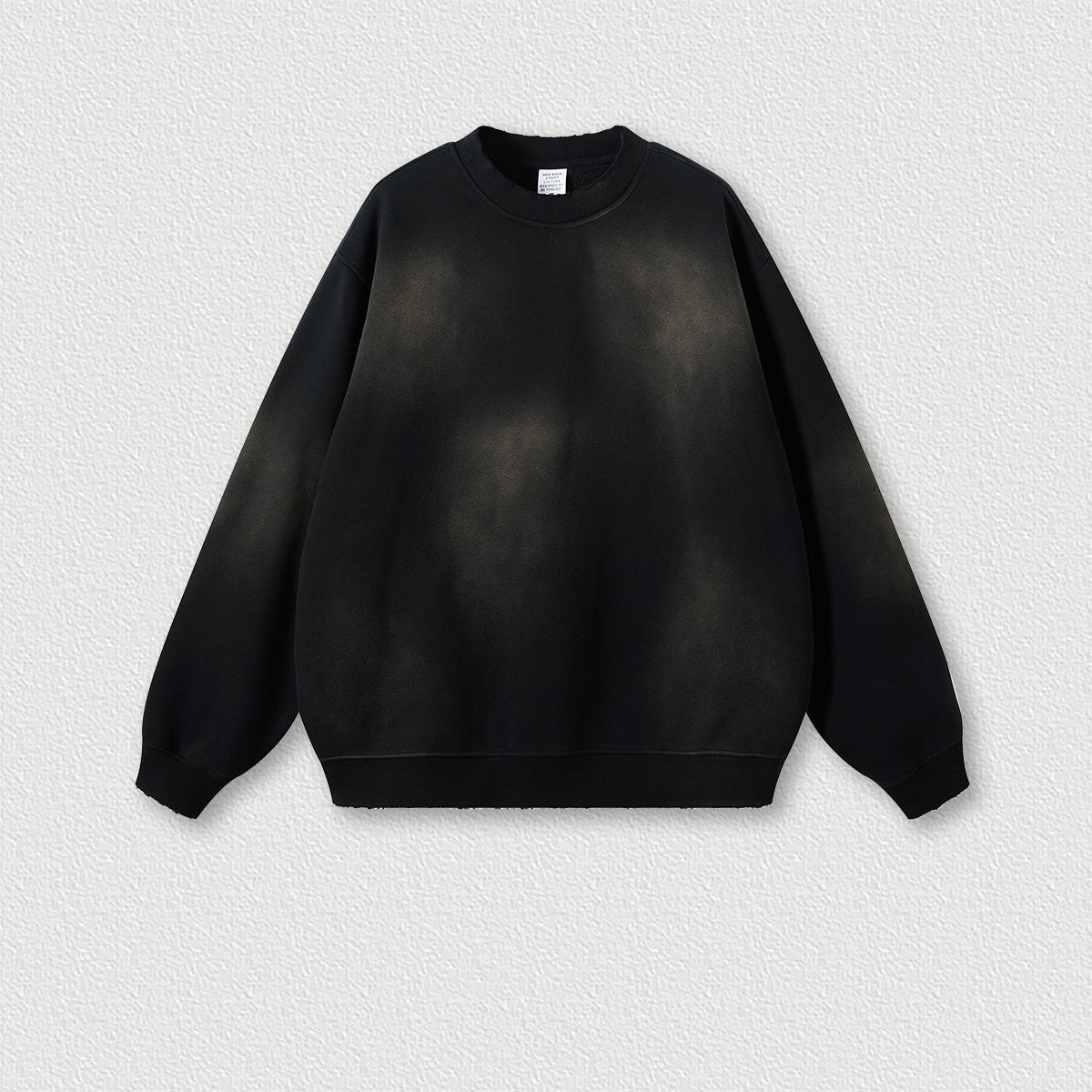 Wholesale Niche Washed Heavyweight Velvet Sweatshirt