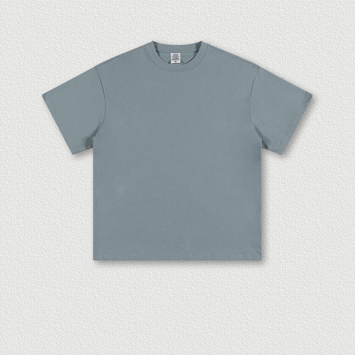 Men's Wear Earth Color T-shirt Solid Color Cotton Short Sleeves