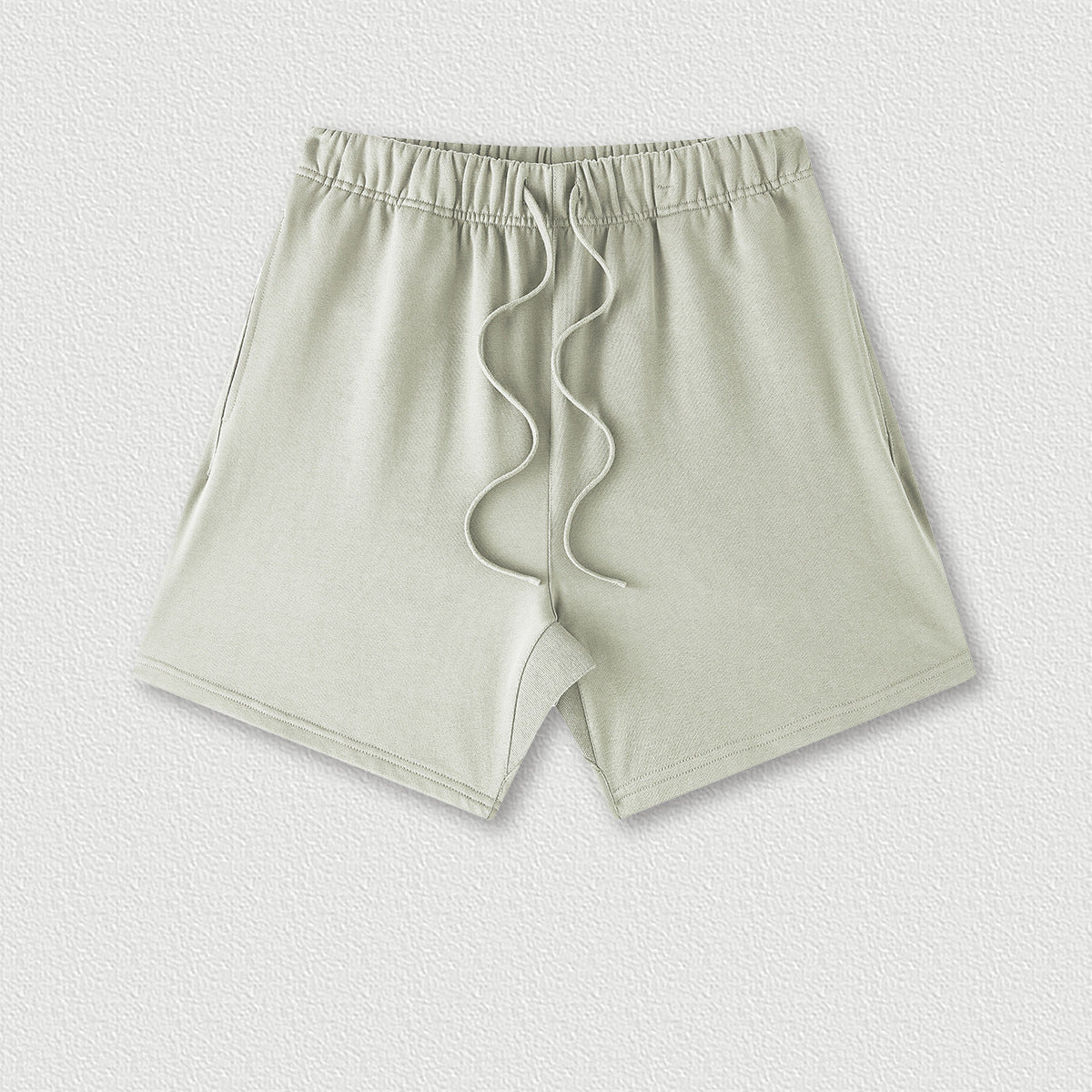 Men's Loose Drawstring Casual Shorts Color Tee