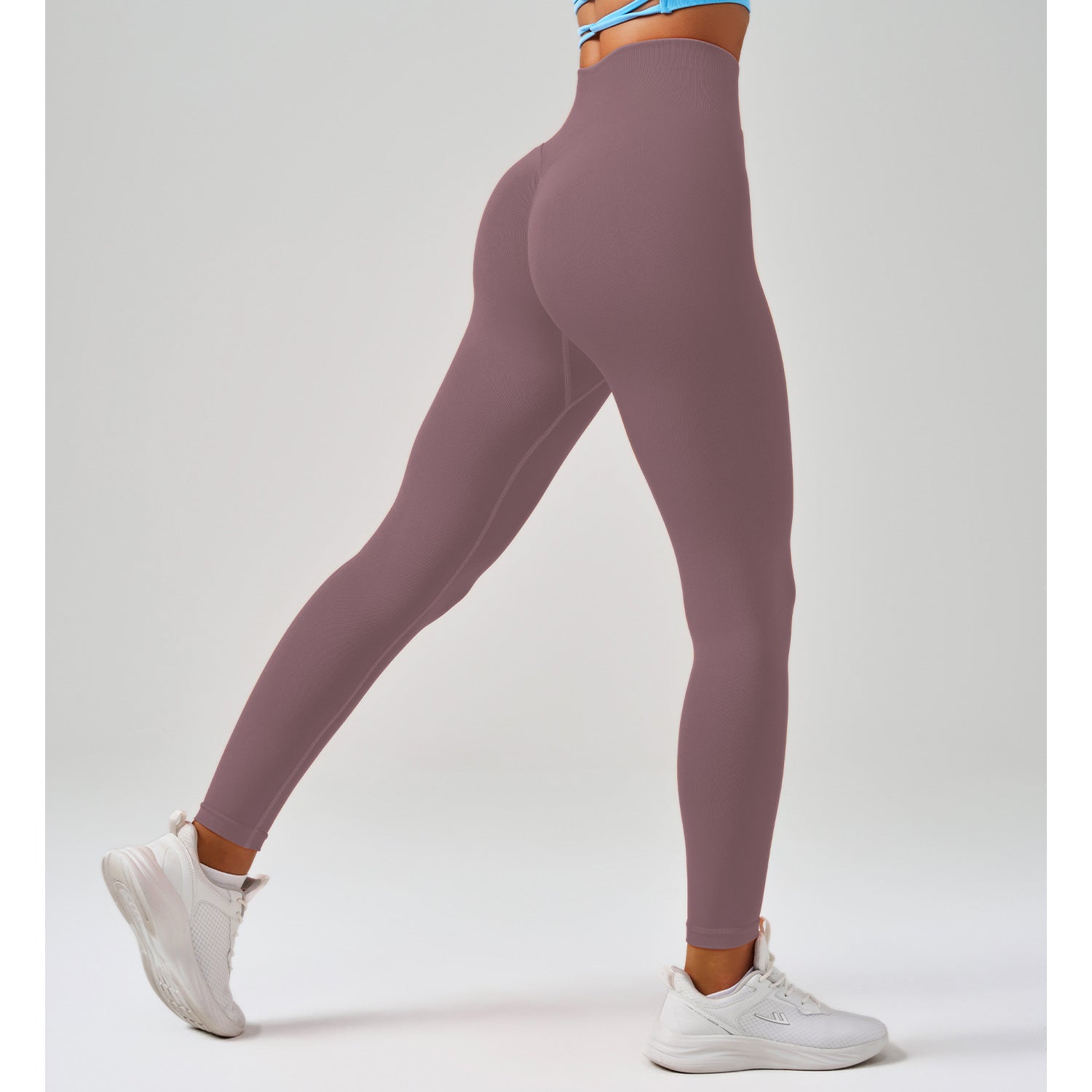 Women's High Abdominal Waist Tight Fitness Pants