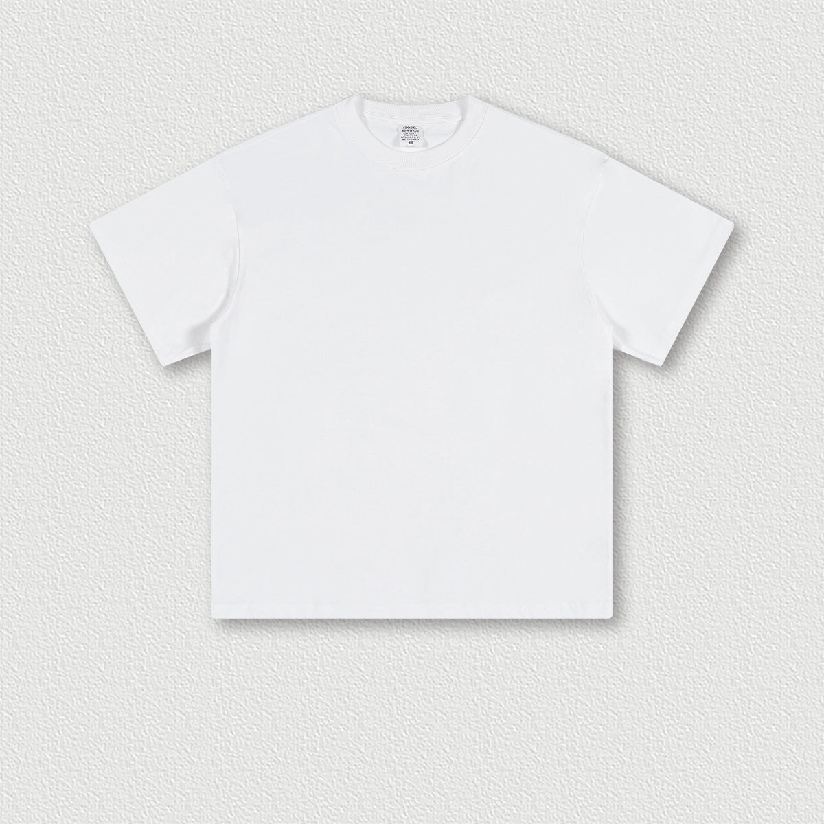 Men's Wear Earth Color T-shirt Solid Color Cotton Short Sleeves