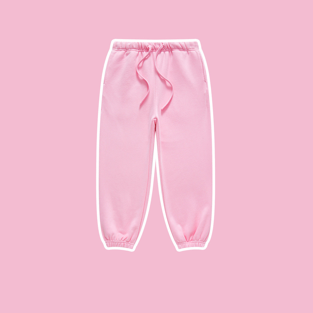 Children's Warm Sports Trousers Plus Velvet Leggings Loose