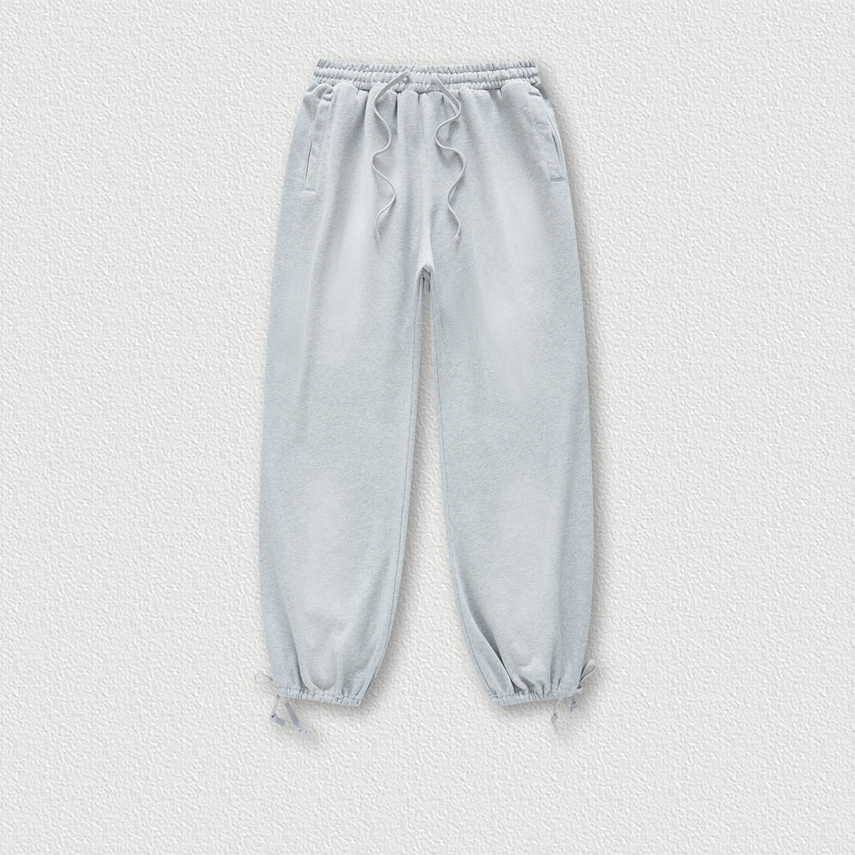 Wholesale Trouser Heavy Washed Gradient and Velvet Hooded Loose Trendy Brand