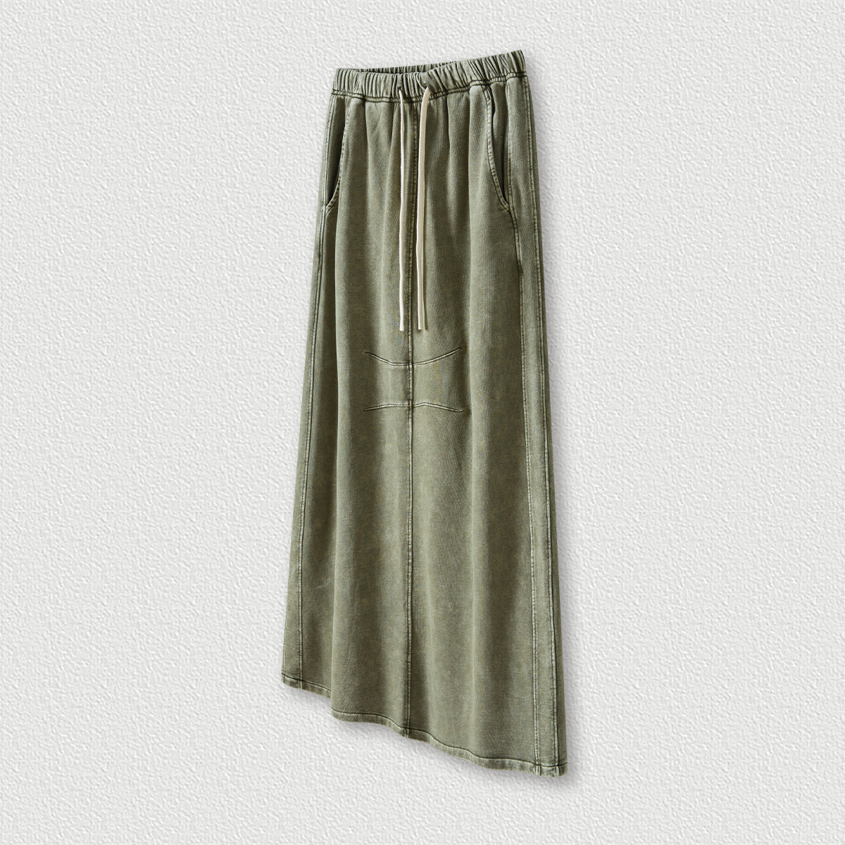 Wholesale Women's Relaxed Washed Loose Skirt