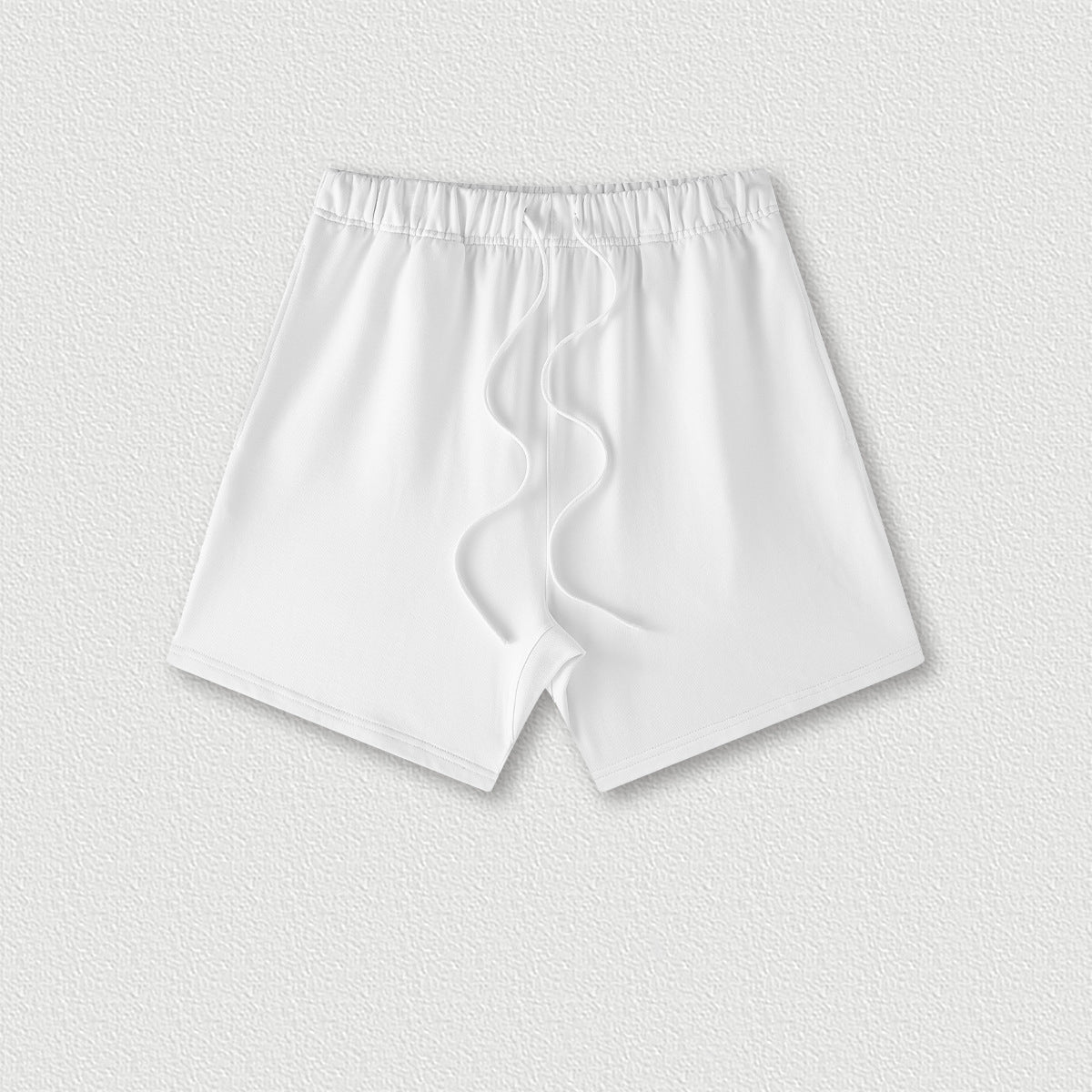 Men's Loose Drawstring Casual Shorts Color Tee
