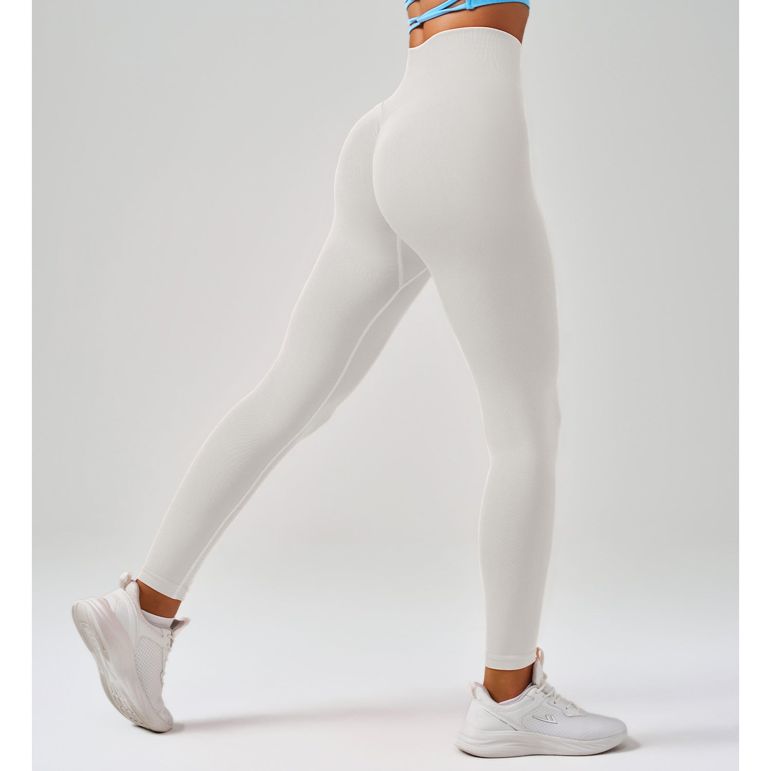 Women's High Abdominal Waist Tight Fitness Pants