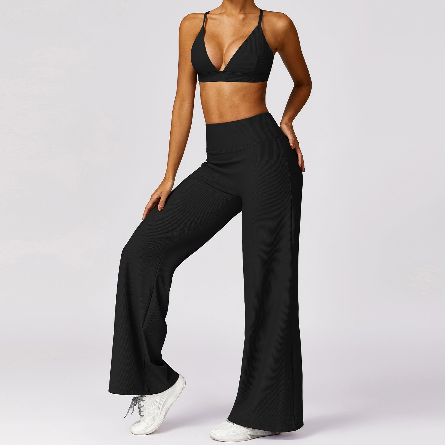 Women's Spring Outdoor Running Fitness Sports Set