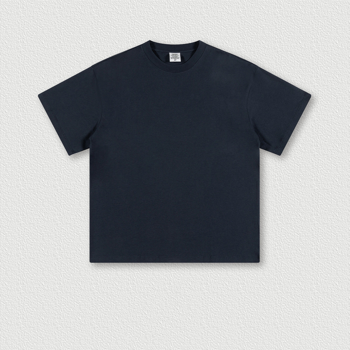 Men's Wear Earth Color T-shirt Solid Color Cotton Short Sleeves