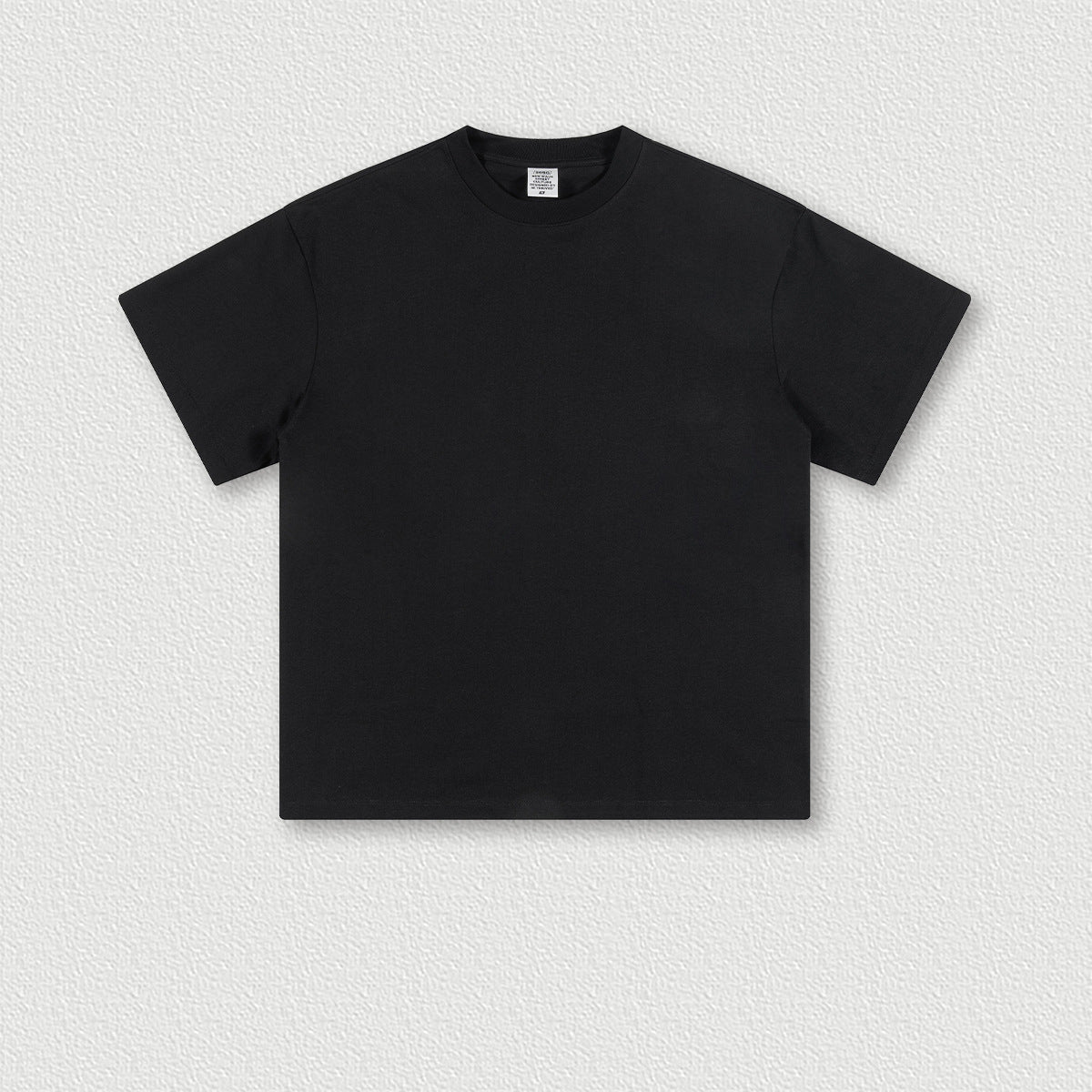 Men's Wear Earth Color T-shirt Solid Color Cotton Short Sleeves