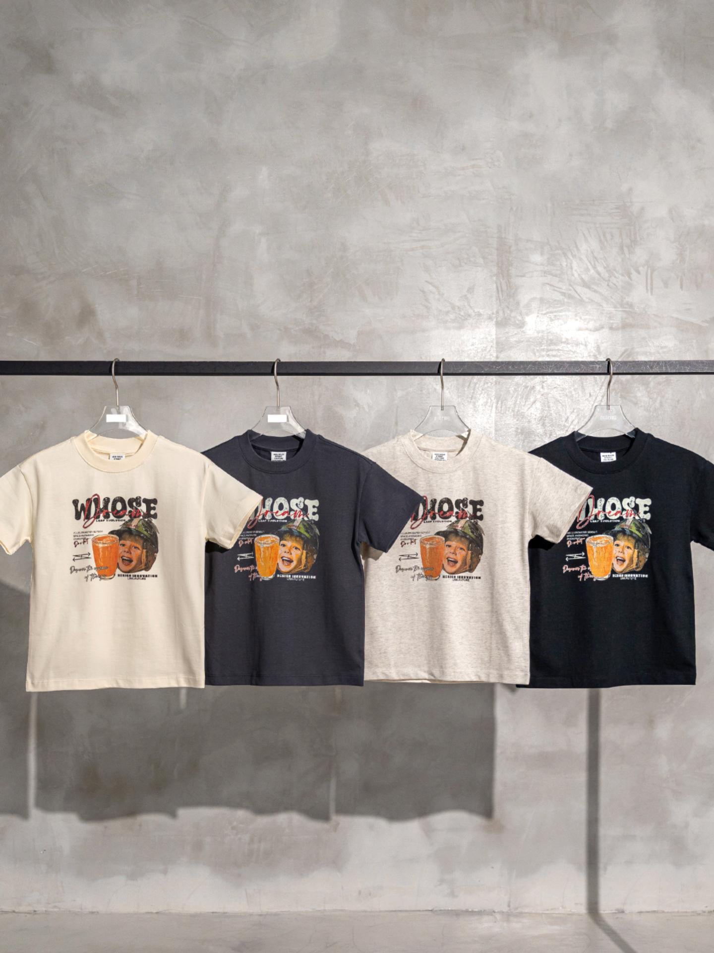 Children's Short-Sleeved Loose Cotton T-Shirts