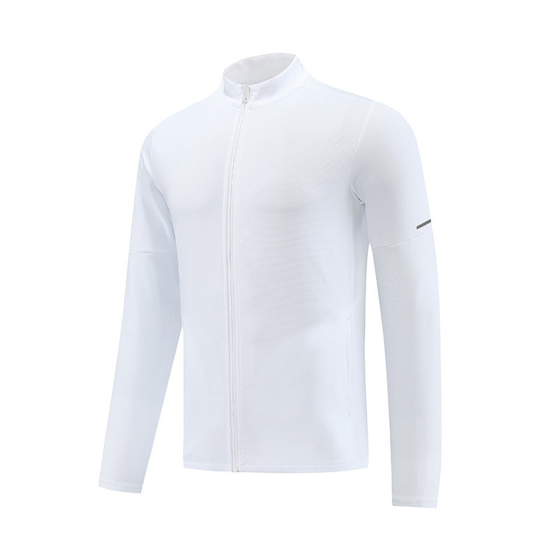 Men's Sports Coat Light Full Zipper Version