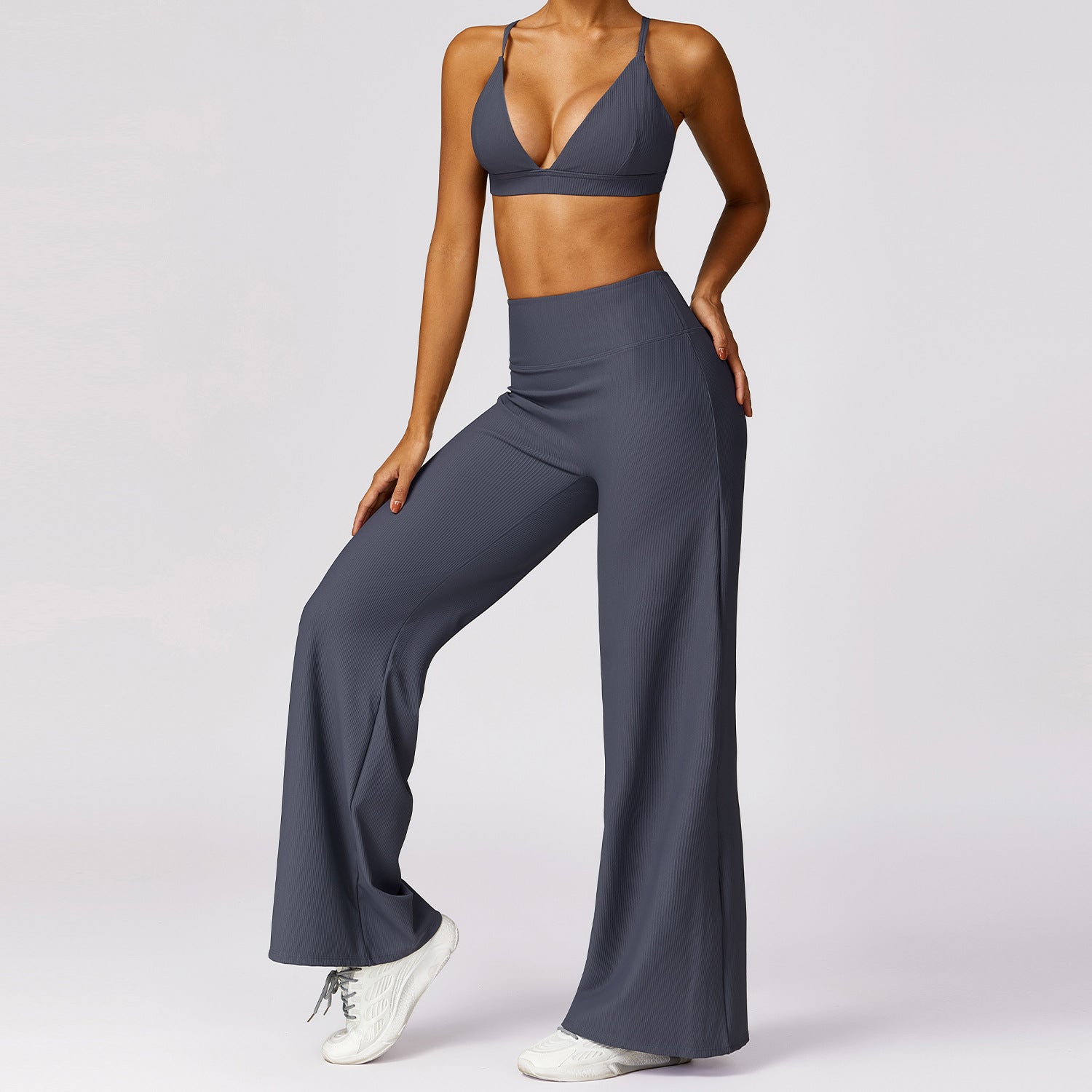 Women's Spring Outdoor Running Fitness Sports Set