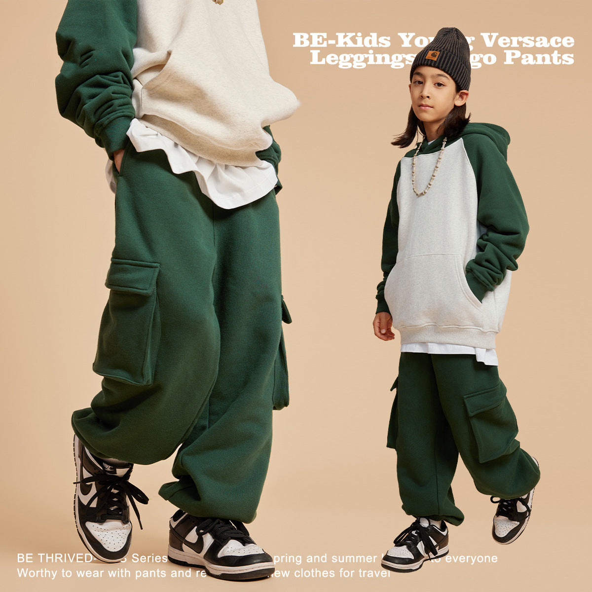 Children's Thickened Velvet Pants