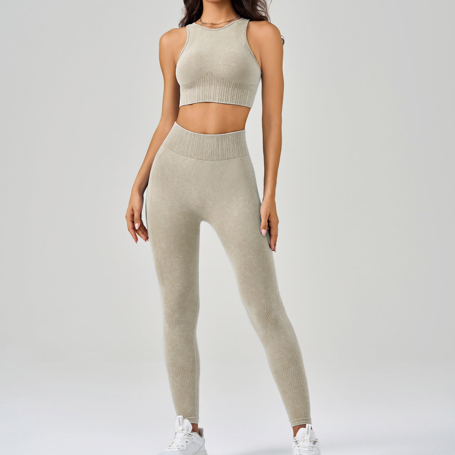 Women's Cross-Border High-Intensity Tight-Fitting Set