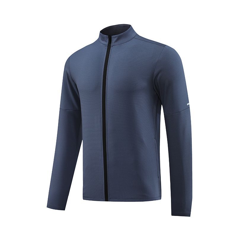 Men's Sports Coat Light Full Zipper Version