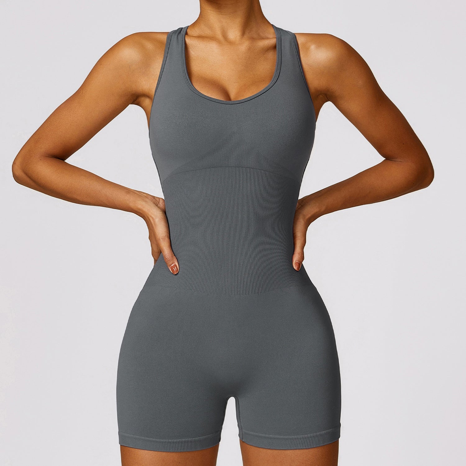 Women's Tight-Fitting Beautiful Back Seamless Jumpsuit