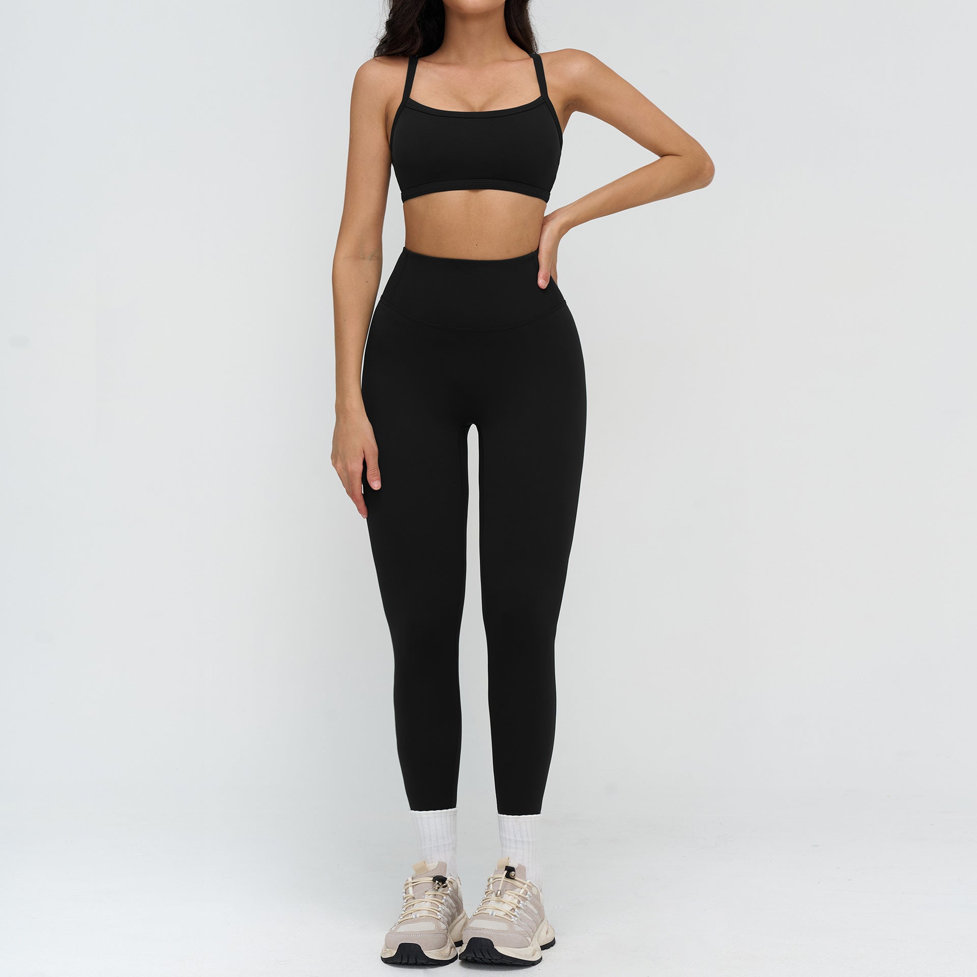 Women's quick-drying sports bras set